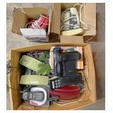 Large lot of telephones