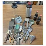 Kitchen utensils and drink mixers