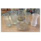 Vases and cookie jar