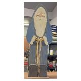 Wooden Santa figure