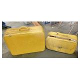Yellow luggage