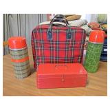 Thermos and travel bag