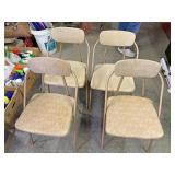 Metal folding chairs