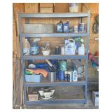 5 tier metal Shelf contents not included