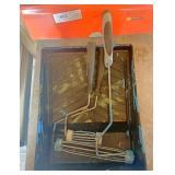 Paint rollers and paint tray