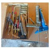 Drivers hacksaw wire brush caulking guns and more