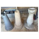 Outdoor concrete decor