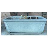 Large plastic plant box