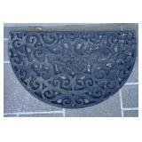 Rubber floor mat
