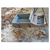 Small wooden wagon