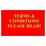Terms & Conditions - Please Read!