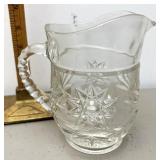 Glass pitcher