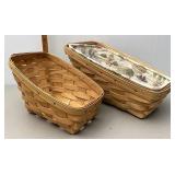 Lots of two longer Berger vegetable basket
