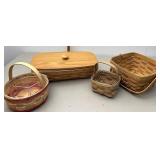 Longaberger seconds baskets lot