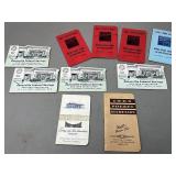 Vintage coin saver books
