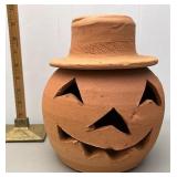 Terra-cotta jack-o