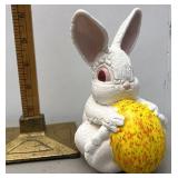 Handpainted ceramic Easter bunny