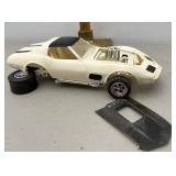 Vintage built Corvette hot rod model