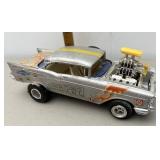 Vintage built 57 Chevy hot rod model