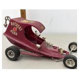Vintage built mothers pies dragster model