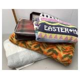 Afghan blanket and throw
