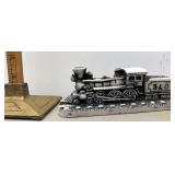 Georgia marble B&O steam locomotive
