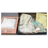 Vintage baby blanket & clothes