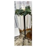 Metal candle stand