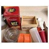 Tupperware measuring cups and more