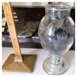 Vase full of slag from the Ohio Ferro alloy plant