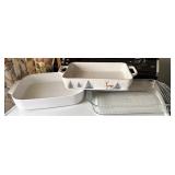 Pyrex baking pan and more