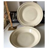 Pottery pie plates
