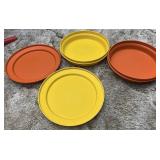 Tupperware bowls and plates