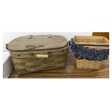 Longaberger kiddy purse basket and more