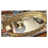 Mirrored dresser Tray