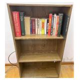 Bookshelf and continents
