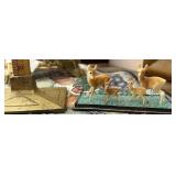 Vintage miniature plastic deer