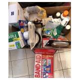 Miscellaneous items in the bathroom