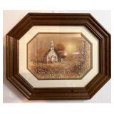 Country church wall hanging