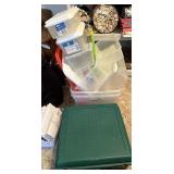 Storage tote lot