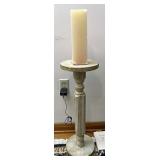 Candle with stand