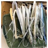 Tote of hangers