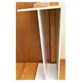 White shelf