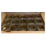 Glass canning jars