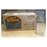 12- 1/2 gallon Kern canning jars