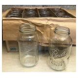 12- 1/2 gallon canning jars