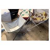 Two laundry carts
