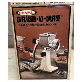 Meat grinder and chopper