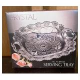 Christal serving tray