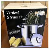 Vertical steamer